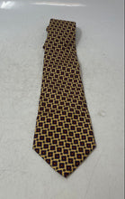 Load image into Gallery viewer, Lauren Ralph Lauren Mens Multicolor Geometric Print Keeper Loop Pointed Tie
