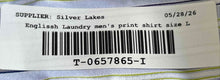 Load image into Gallery viewer, English Laundry Mens Purple Striped Long Sleeve Dress Shirt Size L 17.5 34/35
