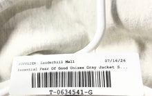 Load image into Gallery viewer, Essentials Fear Of Good Unisex Gray Heather Long Sleeve Pullover Hoodie Size M
