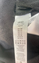 Load image into Gallery viewer, Liu Jo Womens Black Long Sleeve Collared Belted Shirt Dress Size 2
