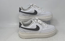 Load image into Gallery viewer, Nike Womens Court Vision Alta White Leather Lace-Up Low Top Sneaker Shoes Size 6
