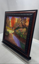 Load image into Gallery viewer, RJB Afternoon Forest Meadow Framed Landscape Signed Wall Decor Art Painting

