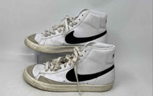 Load image into Gallery viewer, Nike Womens Blazer Mid 77 Vintage White Black Lace-Up Sneaker Shoes Size 9
