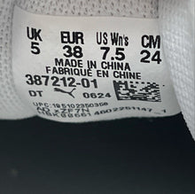 Load image into Gallery viewer, Puma Womens Karmen Rebelle 387212-01 White Leather Lace-Up Sneaker Shoes Sz 7.5
