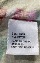Load image into Gallery viewer, Rachel Roy Womens Multicolor Printed Tropical Open Front Cover-Up One Size
