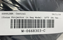 Load image into Gallery viewer, InFocus Model LP70 Gray DLP Projector In Bag With Accessories Not Tested
