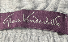 Load image into Gallery viewer, Gloria Vanderbilt Womens Blue Pockets Drawstring Cropped Pants Size Small
