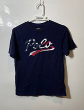 Load image into Gallery viewer, Polo Ralph Lauren Boys Blue Crew-Neck Short Sleeve Pullover T-Shirt Size M 10-12
