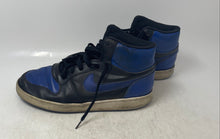 Load image into Gallery viewer, Nike Mens Ebernon Mid AQ1773-001 Black Blue Lace-Up Sneaker Shoes Size 8.5
