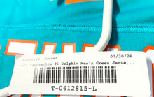 Load image into Gallery viewer, Nike Mens Green Miami Dolphins Tagovailoa #1 NFL Football Jersey Size XL
