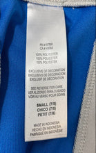 Load image into Gallery viewer, NFL Team Girls Blue Gray Detroit Lions Activewear Cheerleader Mini Skirt Size S
