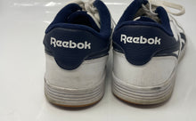 Load image into Gallery viewer, Reebok Mens Classic Leather FZ0808 White Navy Blue Sneakers Shoes Size 12
