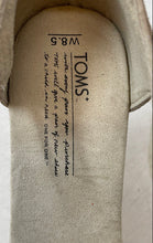 Load image into Gallery viewer, Toms Womens Brown Beige Open Toe Criss-Cross Wedge Ankle Strap Heels Size 8.5
