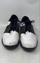 Load image into Gallery viewer, Adidas Mens Traxion White Brown Black Low Top Lace-Up Golf Shoes Size 10

