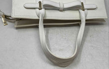 Load image into Gallery viewer, Unbranded Womens White Double Handle Shoulder Satchel Purse No Strap
