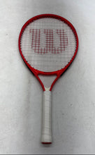 Load image into Gallery viewer, Wilson Roger Federer Junior Red Lightweight Aluminum Beginners Tennis Racket
