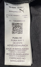 Load image into Gallery viewer, Puma Adults Black Crew Neck Short Sleeve Classics Pullover T-Shirt Size Small

