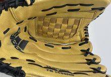 Load image into Gallery viewer, Adidas TR1400NB Black Beige Leather Adjustable Wrist Strap 14" Baseball Glove
