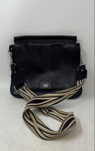 Load image into Gallery viewer, Vince Camuto Womens Black Leather Detachable Shoulder Strap Crossbody Bag
