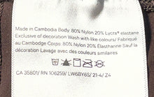 Load image into Gallery viewer, Lululemon Womens Dark Brown Shimmer Pull On Activewear Cropped Leggings Size 14

