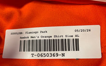 Load image into Gallery viewer, Reebok Mens PlayDry Orange NFL Miami Dolphins Short Sleeve Polo Shirt Size XL
