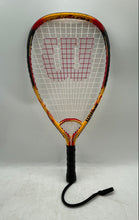 Load image into Gallery viewer, Wilson Racquetball Yellow Power Strings Sports Racket With Protective Cover
