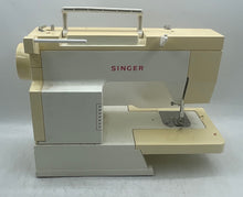 Load image into Gallery viewer, Singer White Beige Electronic Control Easy Thread Sewing Machine Not Tested
