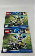Load image into Gallery viewer, Lot Of 2 Pcs Lego 70011 Legends Of Chima Eagles Castle 1 &amp; 2 Instruction Manuals
