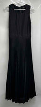 Load image into Gallery viewer, Banana Republic Womens Black Sleeveless Keyhole Back Pleated Maxi Dress Size 8
