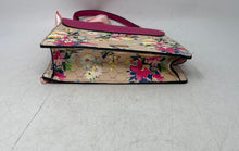 Load image into Gallery viewer, Aldo Womens Cailla Multicolor Floral Printed Faux Leather Scarf Top Handle Purse
