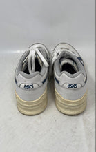 Load image into Gallery viewer, Asics Mens EX89 White Blue Leather Lace-Up Low Top Tennis Sneaker Shoes Size 11
