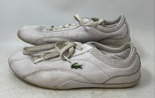 Load image into Gallery viewer, Lacoste Womens Shua DG SPW P White Leather Lace-Up Low Top Sneaker Shoes Size 10
