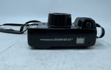 Load image into Gallery viewer, Minolta Freedom Zoom 65 AF 38mm Black Compact Film Camera Untested
