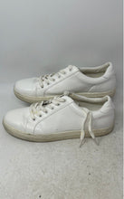 Load image into Gallery viewer, Banana Republic Mens White Leather Low Top Lace-Up Sneaker Shoes Size 9.5
