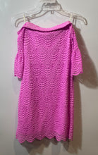 Load image into Gallery viewer, Lilly Pulitzer Womens Pink Flared Sleeve Off-The-Shoulder Sheath Dress Size XXS
