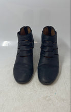 Load image into Gallery viewer, Aquatalia By Marvin K Womens Freida Black Leather Back Zip Ankle Boots Size 7
