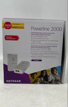 Load image into Gallery viewer, Netgear PLP2000 Powerline 2000 Mbps Wall Plug Adaptor Kit Not Tested
