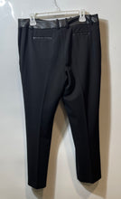Load image into Gallery viewer, Karl Lagerfeld Paris Womens Black Flat Front Straight Leg Ankle Pants Size 12
