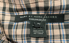 Load image into Gallery viewer, Authentic Marc By Marc Jacobs Mens Multicolor Plaid Print Button-Up Shirt Sz XL
