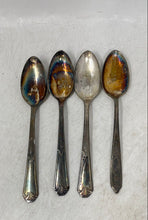 Load image into Gallery viewer, Lot Of Different Brands Silverplate Tone Knife Spoons And Forks Cutlery Flatware
