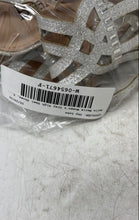 Load image into Gallery viewer, Bella Marie Womens Gray Open Toe Stiletto Gladiator Heels Size 9

