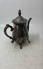 Load image into Gallery viewer, Vintage Silver-Plate Collectible Side Handle Traditional Coffee Pot With Lid
