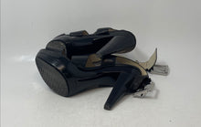 Load image into Gallery viewer, Michael Kors Womens Carla Black Leather High Heel Platform Sandals Size 7.5
