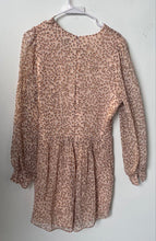 Load image into Gallery viewer, Express Womens Pink Brown Animal Print Back Zip One-Piece Romper Size Medium
