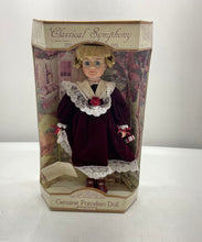 Load image into Gallery viewer, Anco Manufacturing Company Leslie Classical Symphony Genuine Porcelain Doll

