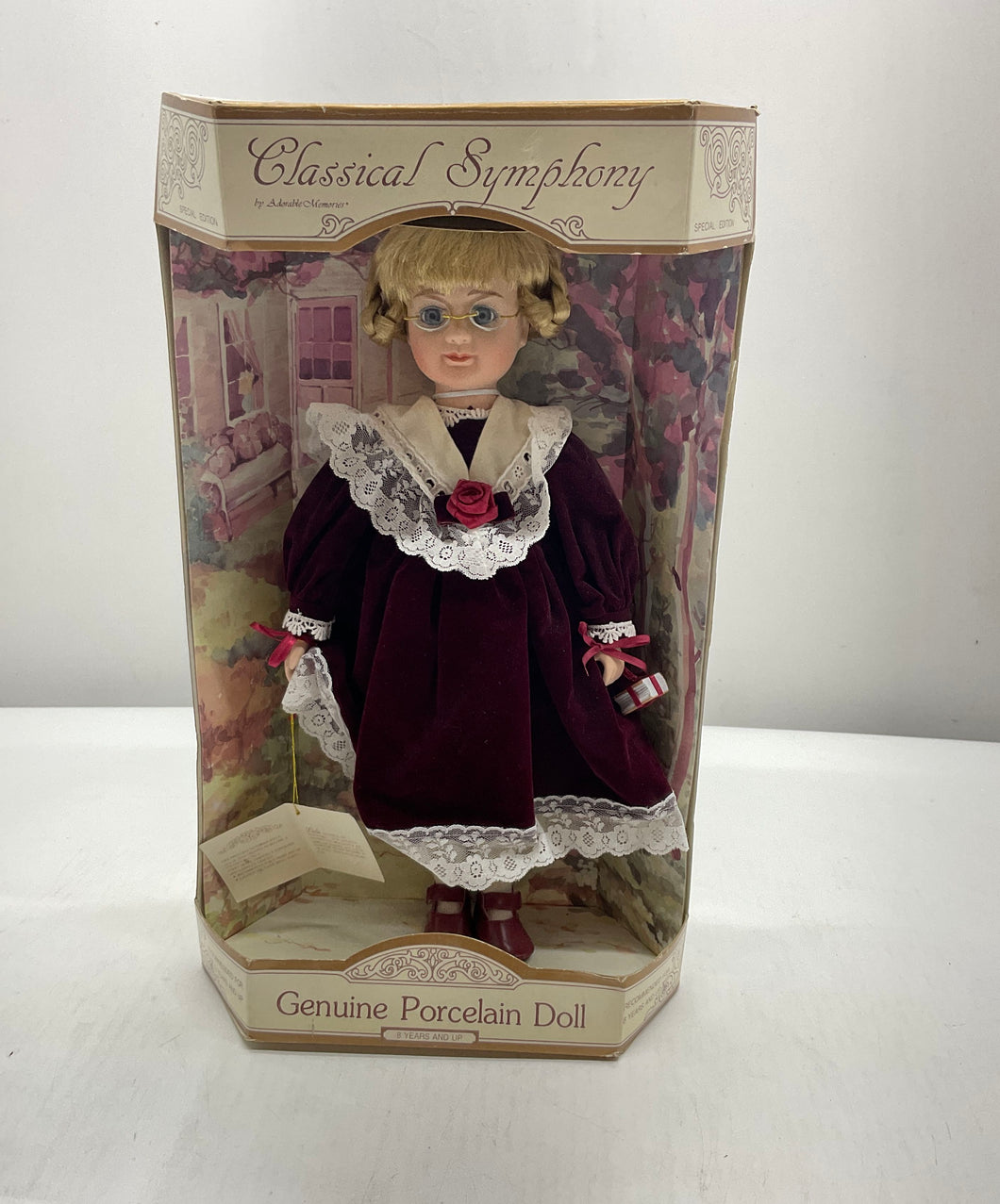 Anco Manufacturing Company Leslie Classical Symphony Genuine Porcelain Doll