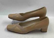 Load image into Gallery viewer, Authentic Salvatore Ferragamo Womens Beige Slip-On Pump Heels Size 8.5B
