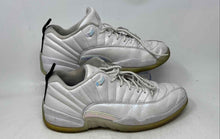 Load image into Gallery viewer, Nike Mens Air Jordan 12 Retro White Low Top Lace-Up Sneaker Shoes Size 11

