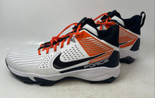 Load image into Gallery viewer, Nike Mens Zoom Force Savage Pro 3 White Black Orange Football Cleats Size 18
