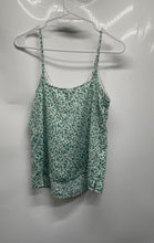 Load image into Gallery viewer, A New Day Womens Green White Floral Pullover Camisole Blouse Tank Top Size XS
